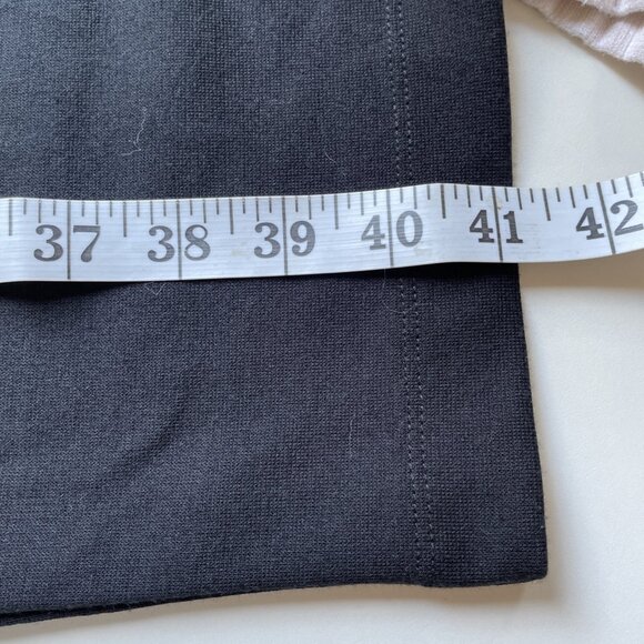 Zara Bodycon Midi Tank Dress Size XL Black Sleeveless Balletcore Minimalist NWT - Picture 10 of 12